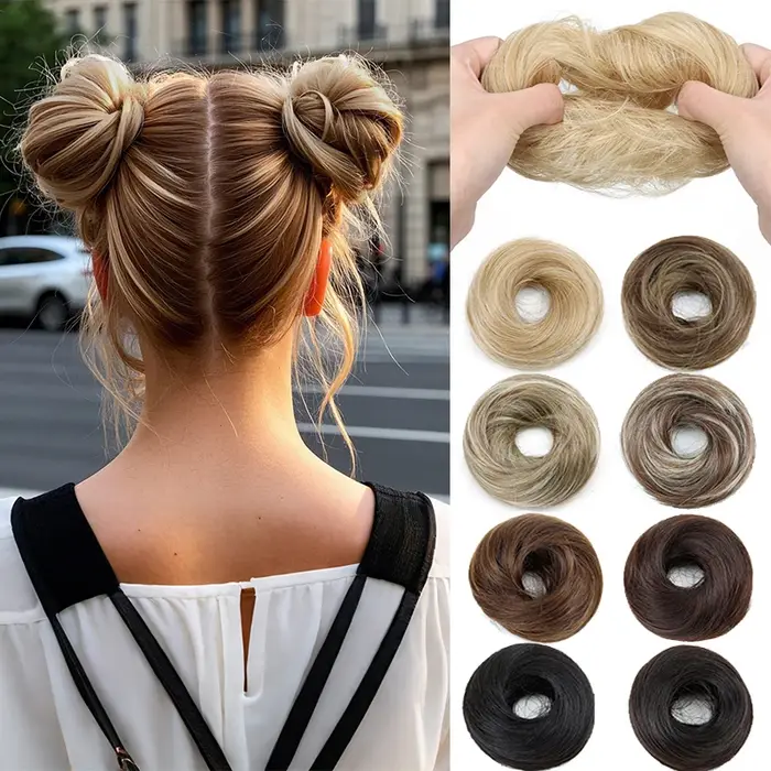Chignon synthétique élégant pour femmes