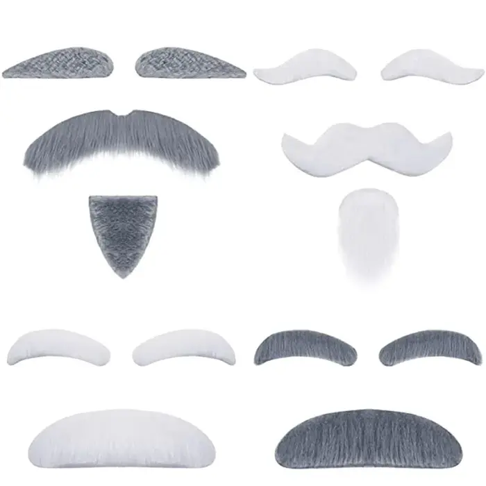 Ensembles d'extensions de cheveux synthétiques de noël