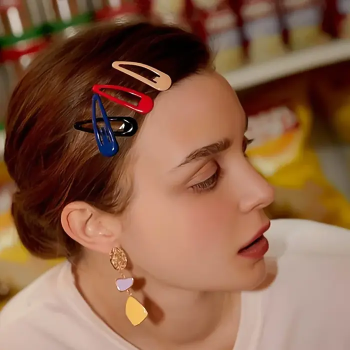20 pinces à cheveux pastel