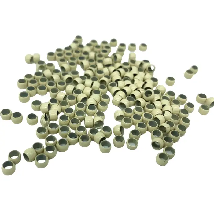 1000 pièces polyvalentes 4.0mm Non Silicone Nano doublé perles cuivre Nano anneaux pour Extensions d