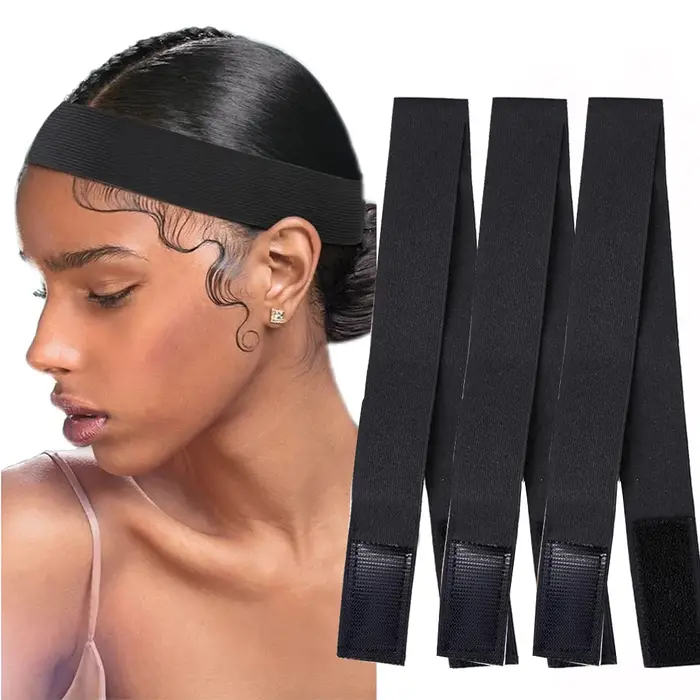 Bande élastique pour cheveux à la mode pour perruques