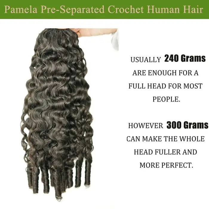 Extensions de cheveux humains bouclés birmans 100 % naturels