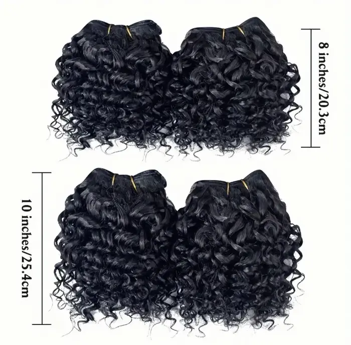 Extensions de cheveux synthétiques Jerry Curly