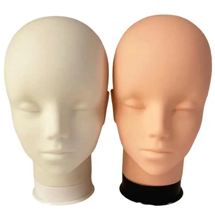 Tête de mannequin pour perruques