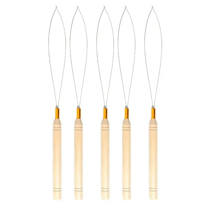 Kit d'outils pour extensions de cheveux avec micro-anneaux