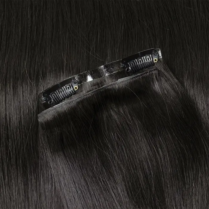Extensions de cheveux humains invisibles à clipser en PU, trame à ruban sans couture, trame à ruban