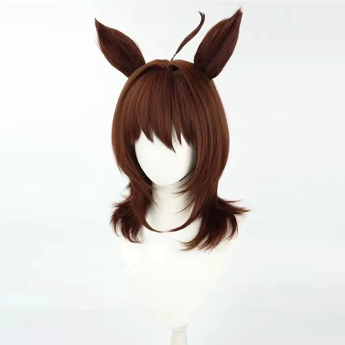 Perruque de Cosplay Uma Musume Pretty Derby Agnes Tachyon