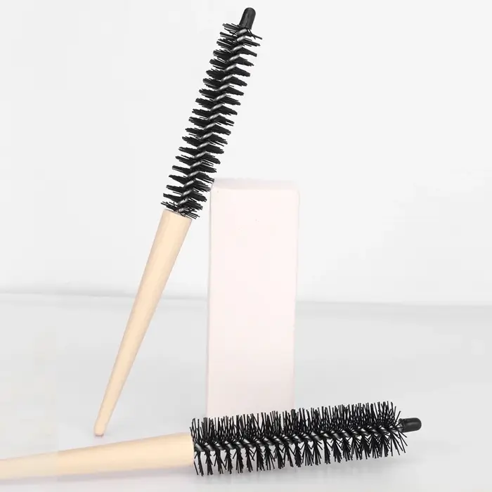 Petite brosse à cheveux ronde Pro Salon taquin dos brosses