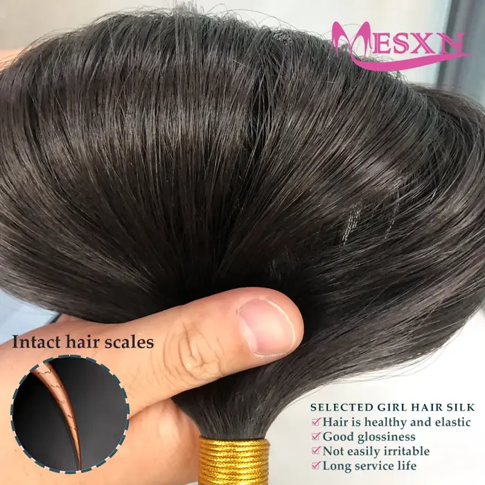 Extensions de cheveux humains de haute qualité