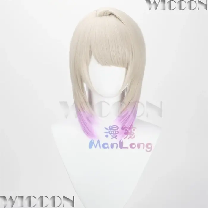 Perruque courte de Cosplay Y2K Jirai Kei pour femme, accessoires pour Festival d'halloween, jeu NEED