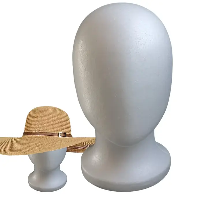 Tête de Mannequin en mousse pour femme