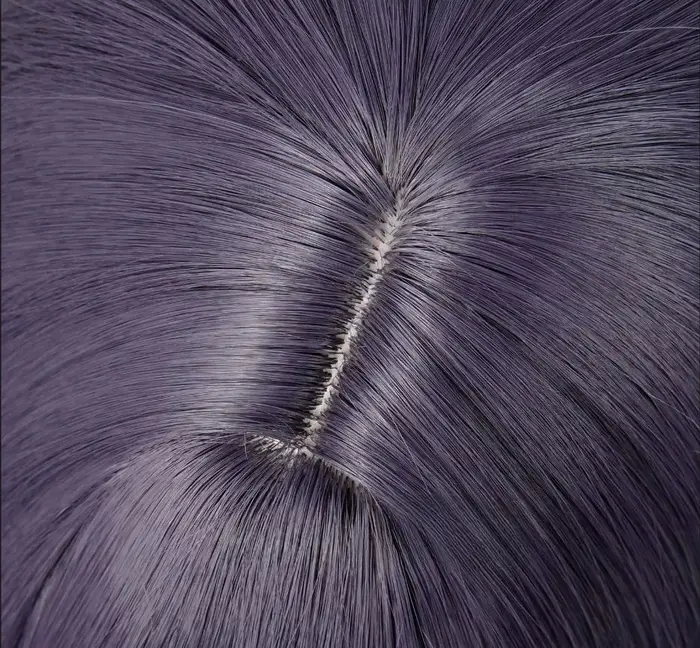 Waguri Kaoruko – perruque synthétique longue violette et grise pour femme, perruque résistante à la