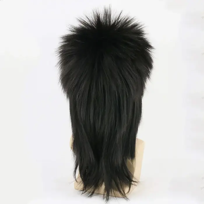Perruque de cheveux synthétiques pour adultes