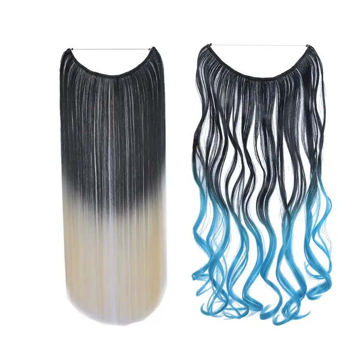 Extension de cheveux synthétiques pour femme