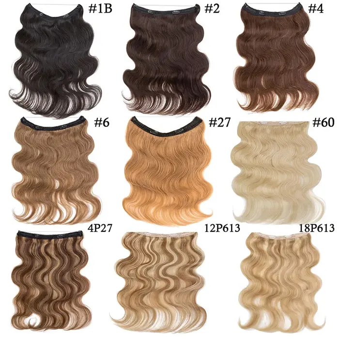 Extension de cheveux en fil Remy