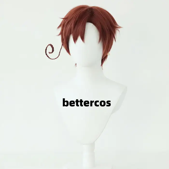 Axis Powers Hetalia perruques sud-aitalie perruque Feliciano Vargas rouge marron Cosplay