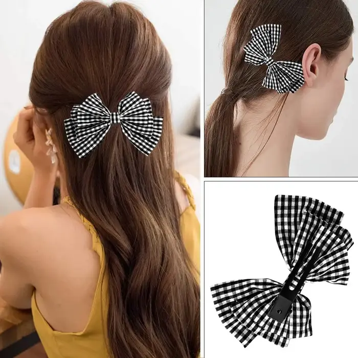 50 pinces à cheveux double griffe pour coiffure