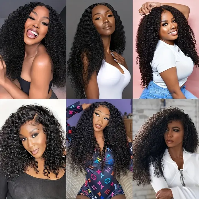 Extensions de cheveux bouclés Newmi Kinky Curly à clipser
