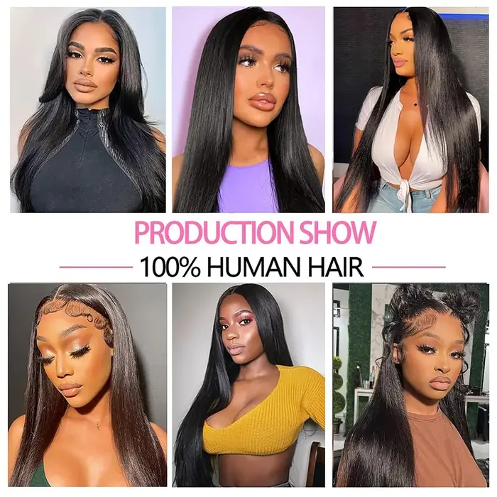 12A Tissage Cheveux Humains Mèches Cheveux Humain Avec Closures 2X6/5x5/13x4 Closure Tissage Cheveux
