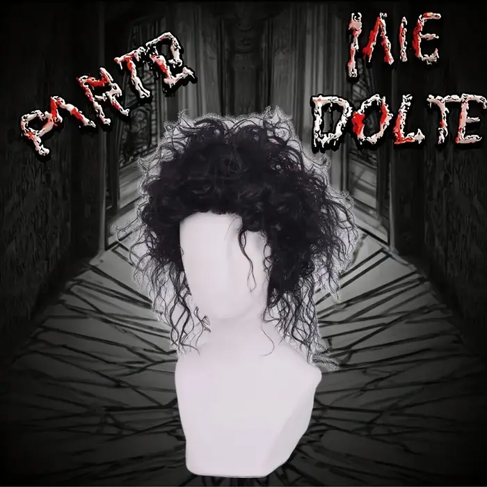 Perruque synthétique de haute qualité pour cosplay du personnage Edward Scissorhands
