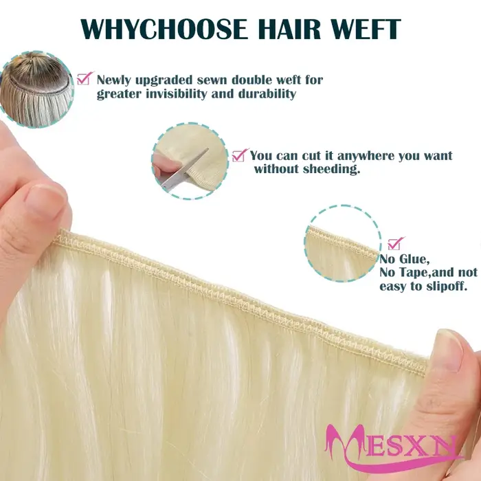 Extensions de cheveux humains