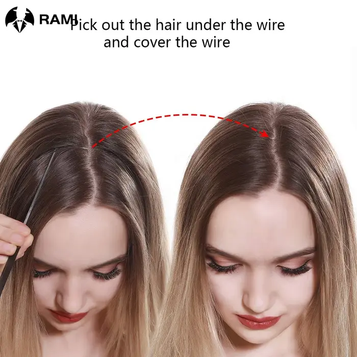 Extensions de ligne de poisson de cheveux humains une pièce 12-26 pouces # 130 blond mis en évidence pour une couverture dimensionnelle du cuir chevelu