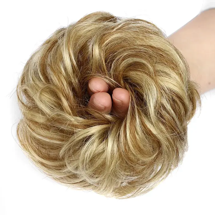 Chignons de cheveux humains Extensions queue de cheval postiche