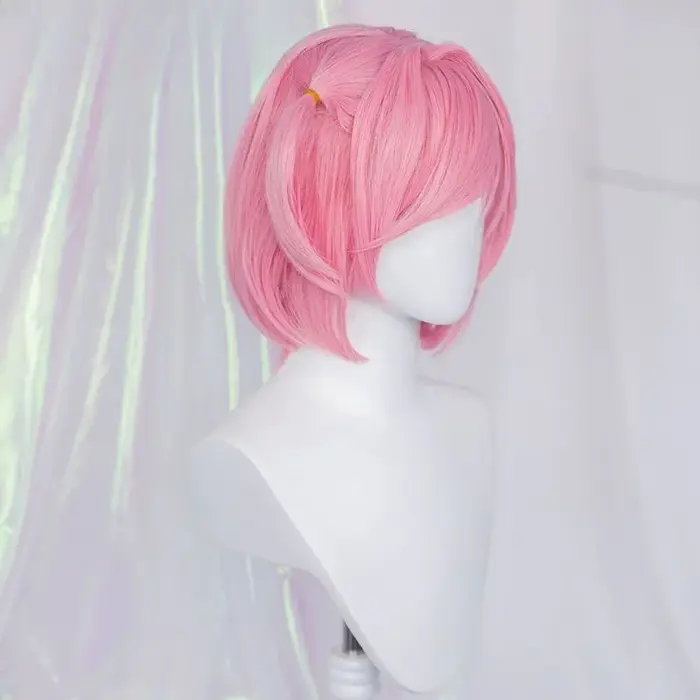 Perruque de Cosplay Anime Natsuki pour adultes