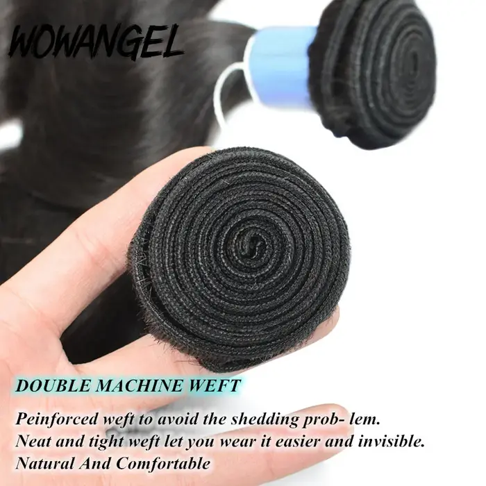 Wow Angel droit 28 30 pouces Remy brésilien cheveux humains paquets 100% cheveux soyeux 3/4 pièces E