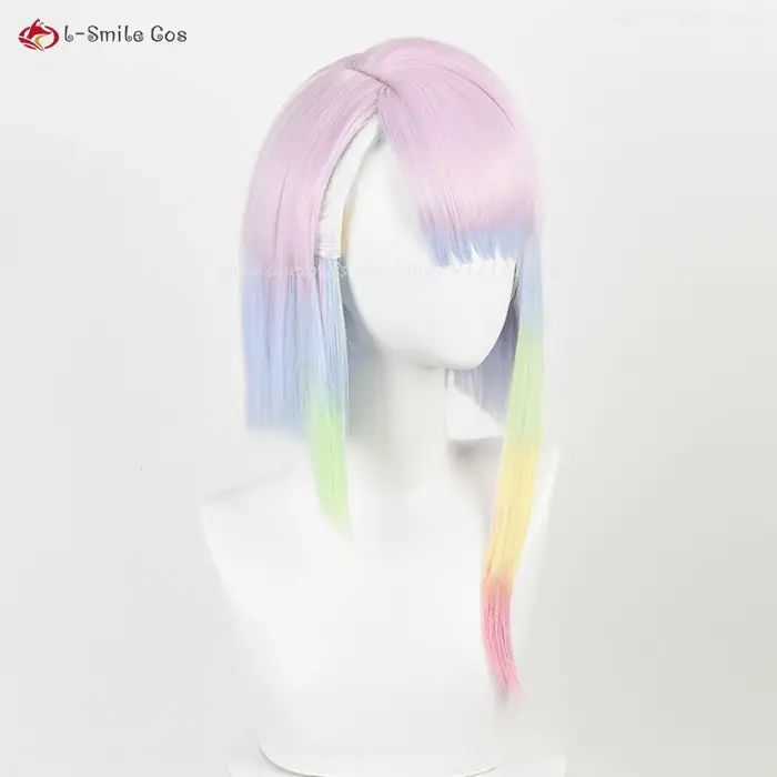 Perruque Anime Lucy Cosplay pour femme
