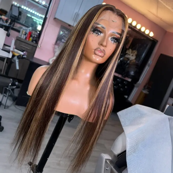 Perruque Lace Front Synthétique 13X4