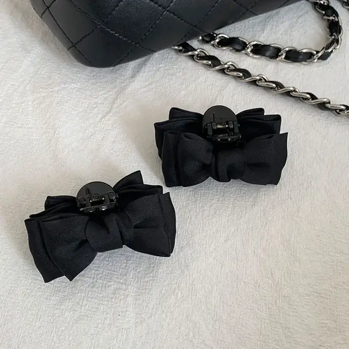 1pc noir arc tête pince à cheveux femmes fille