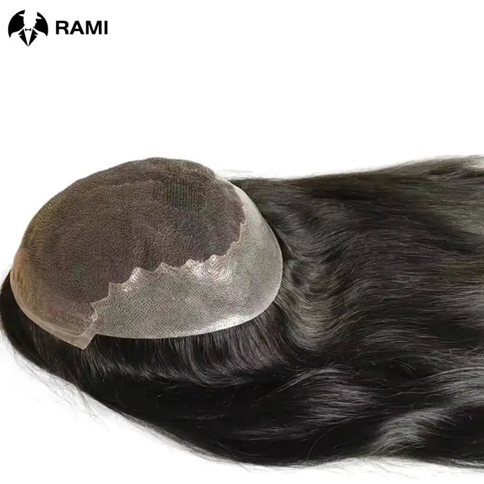 Q6 cheveux longs hommes toupet