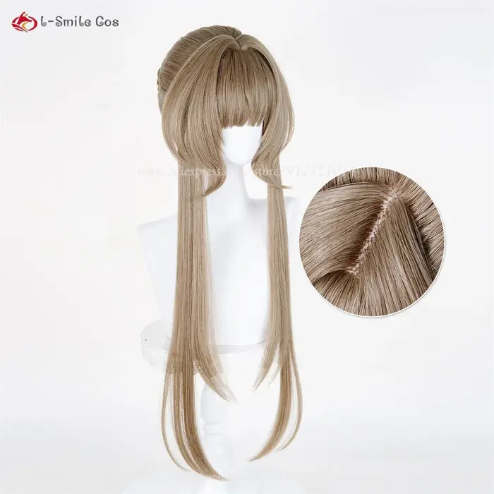 Perruque de Cosplay Marionette Sandrone
