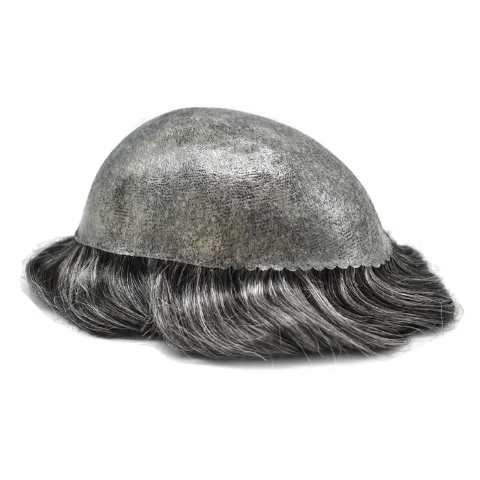 Toupet en PU Noué pour Homme