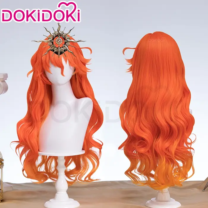 En STOCK Augusta Cantarella Cartethyia Fleurdelys Iuno perruque jeu vagues gagnantes DokiDoki 100 cm