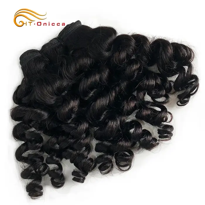 Tissage en lot brésilien naturel Remy bouclé
