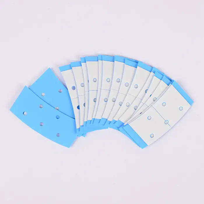 B89B-36 bandes ruban adhésif Double face avec cinq petits trous respirants pour perruque, toupet, mo