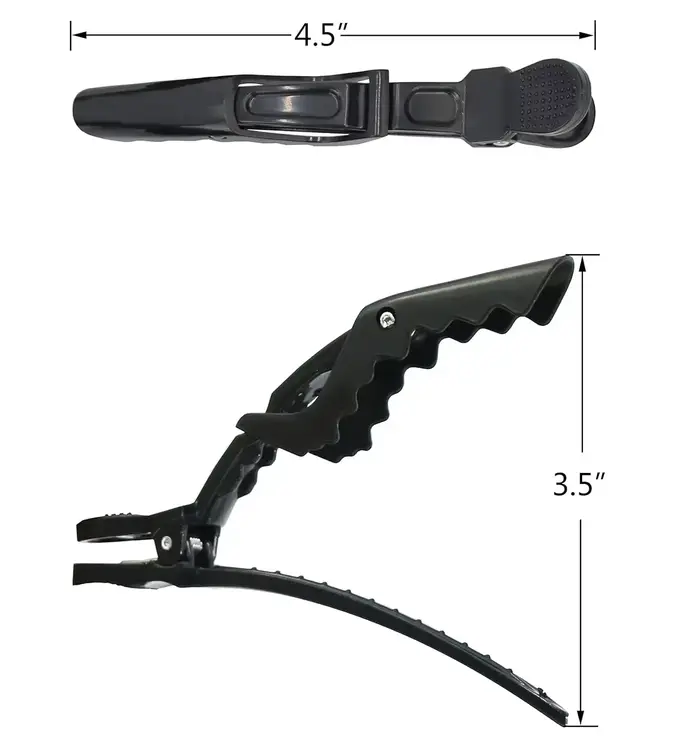 Pinces à cheveux Alligator