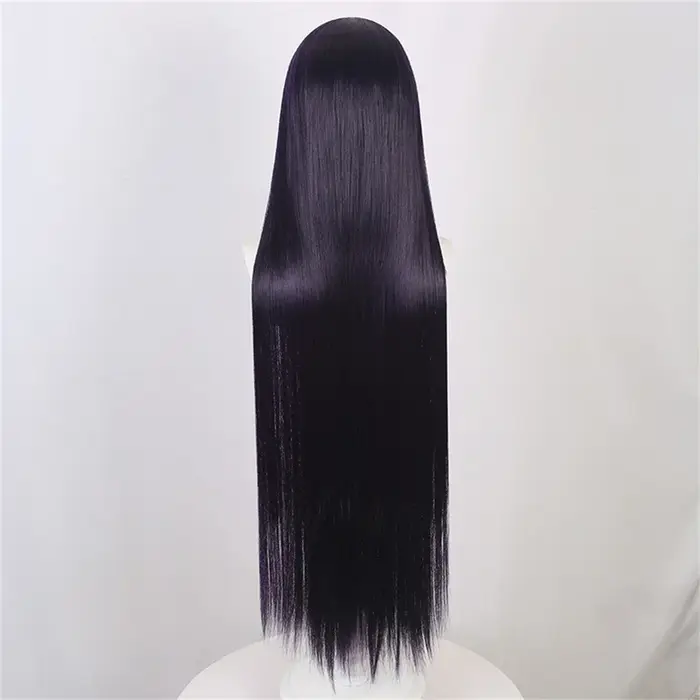 Perruque de Cosplay Anime Hinata Hyuuga bleu foncé