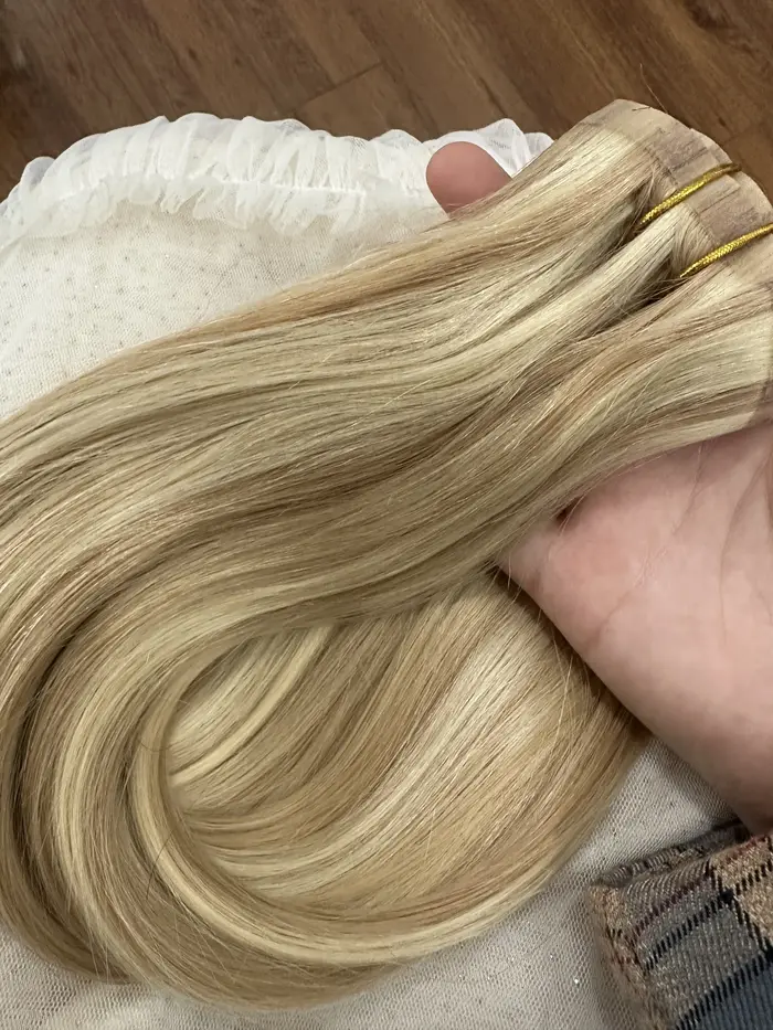 Extensions de trame de ligne de poisson une pièce 100% cheveux humains | Pour le séparation invisible et la couverture