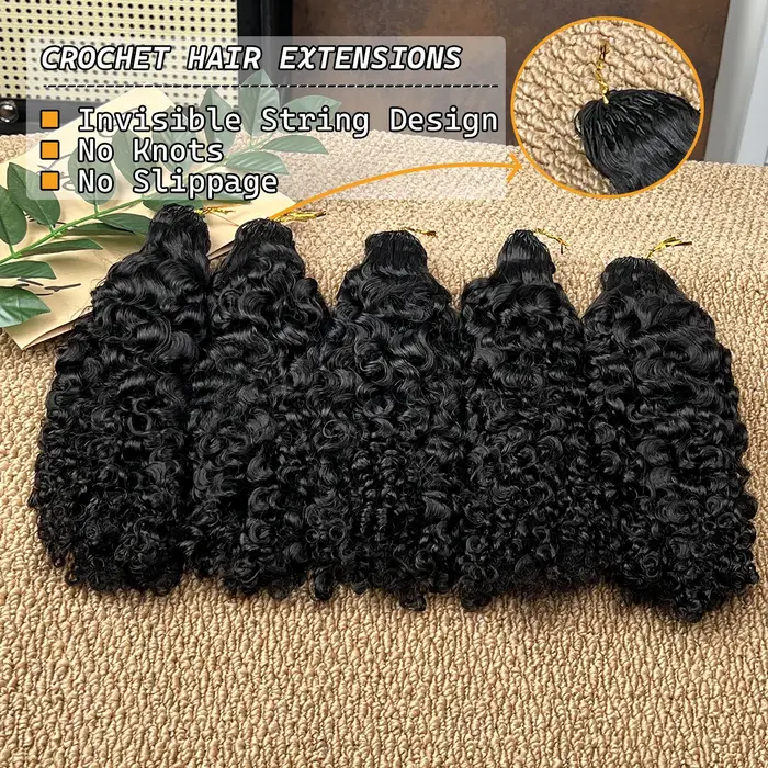 Extensions de cheveux humains 100% naturels