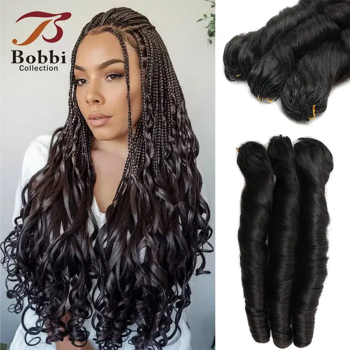 Extensions de cheveux 100% naturels à crocheter