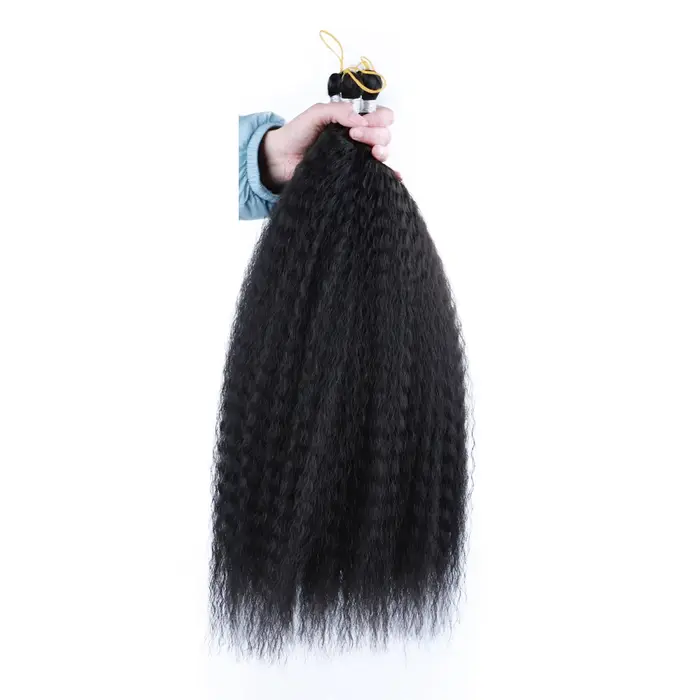 Tresses Synthétiques Afro Crépues et Bouclées au Crochet pour Femme