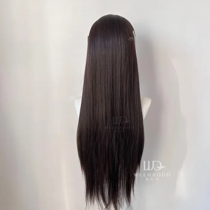 Perruque Lace Front Wig synthétique sans colle