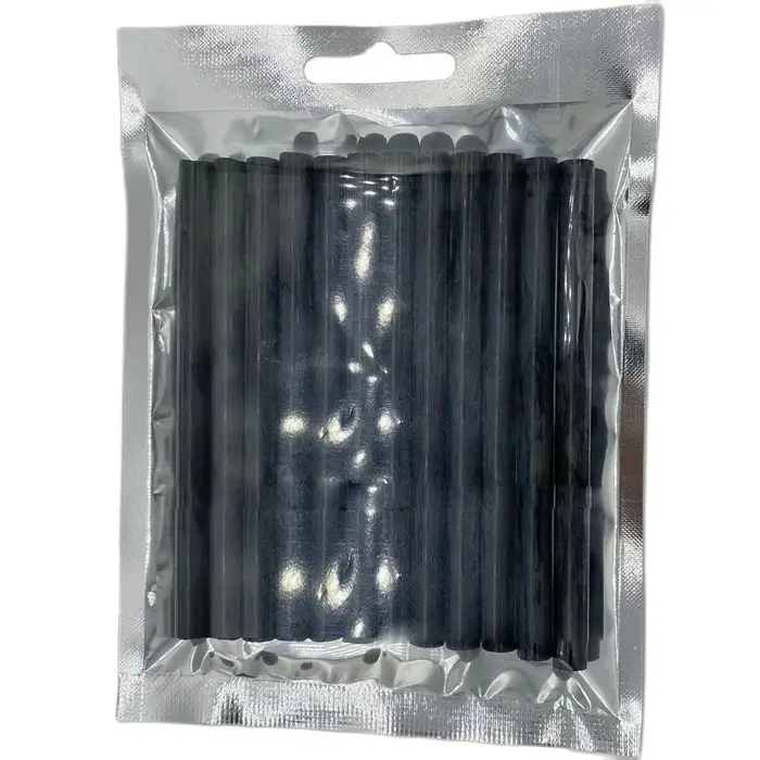 24 pièces bâtons d'extensions de cheveux professionnels, outil de coiffure pistolet colle perruque E