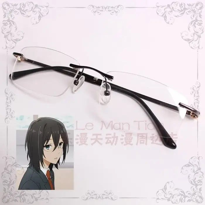 Horimiya-Perruque de Cosplay Synthétique Noire, Queue de Cheval Courte et Lisse