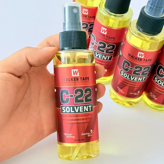 Vente en gros Walker Tape Ultra Hold Hair System Adhésif & 4oz 118ml C22 Dissolvant de colle pour perruque à solvant