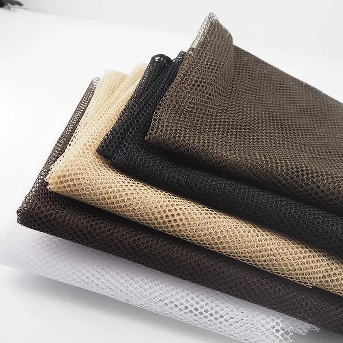 Tissus en maille à gros trous de 59*36 pouces pour la fabrication de bases de perruques sans filet élastique pour la