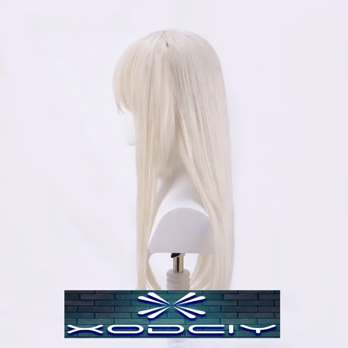 FGO Fate Grand Order Cosplay Long Wig Illyasviel Von Einzbern Synthetic Hair Halloween Costume Party Wigs + Free Wig Cap